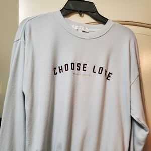 Baby blue spiritual gangster sweatshirt 💙